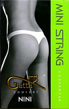 Трусы бесшовные модель Mini String Nini 1444S торговой марки Gatta
