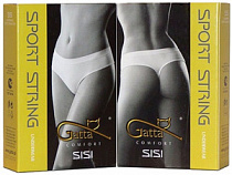 Трусы бесшовные модель Sport string Sisi 1445S торговой марки Gatta